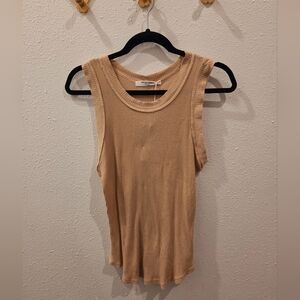 Project Social T Tan Tank Top NWT